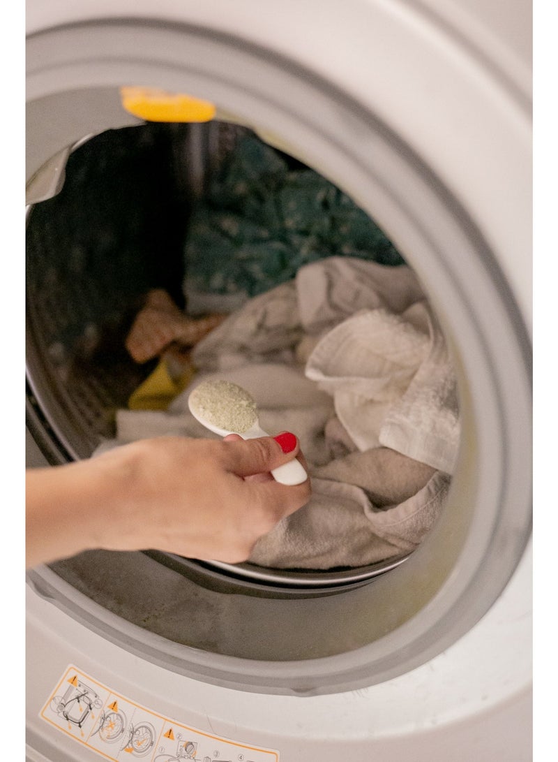 Because You Care Eco-Friendly Laundry Powder Detergent | 30 Washes | Powerful Stain Removal | Deep Cleaning Formula | Fresh Laundry Care - Image 5